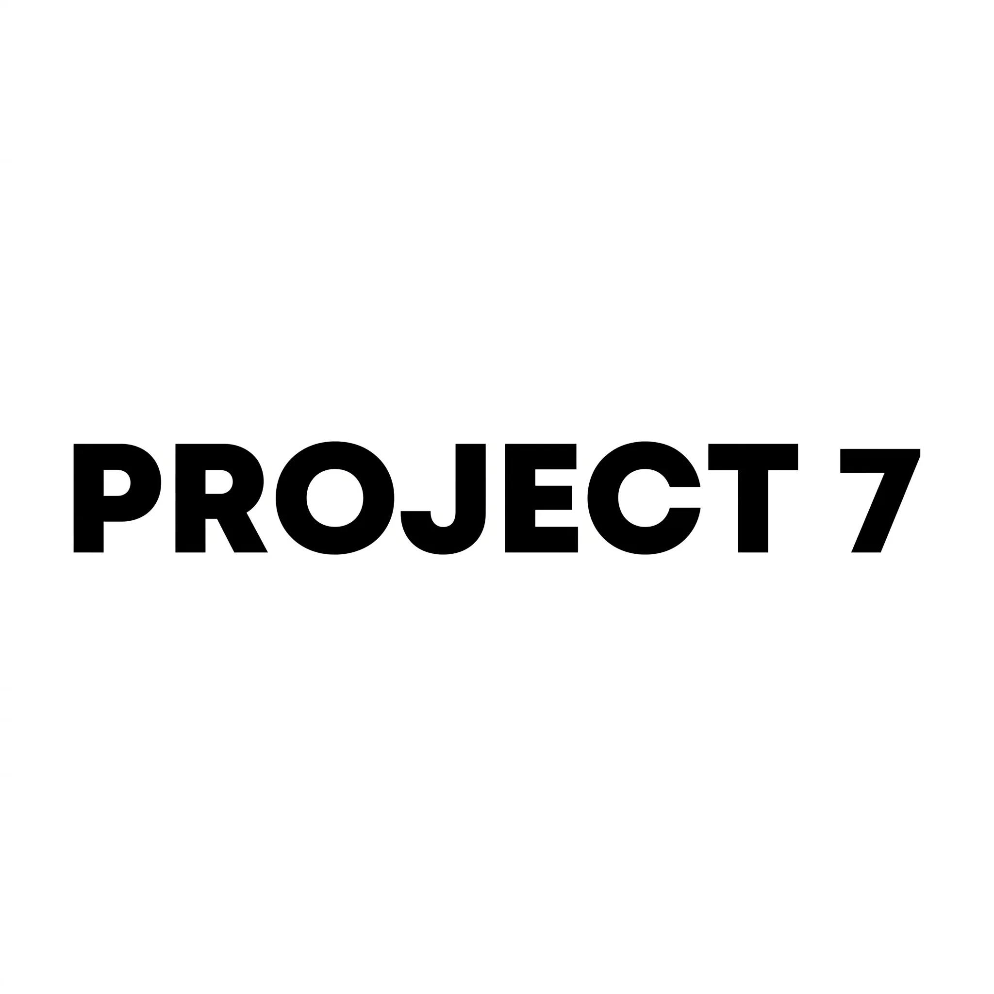 Project 7 logo